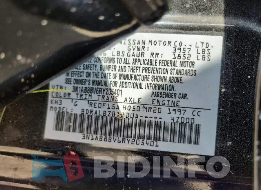 3N1AB8BV6RY205401 Photo# 12