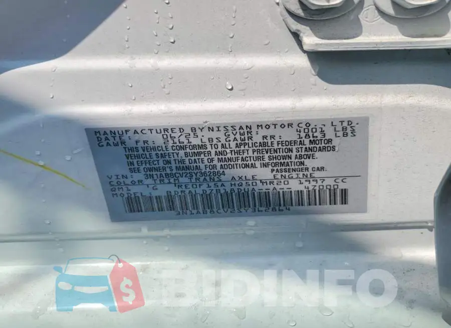 3N1AB8CV2SY362864 Photo# 12