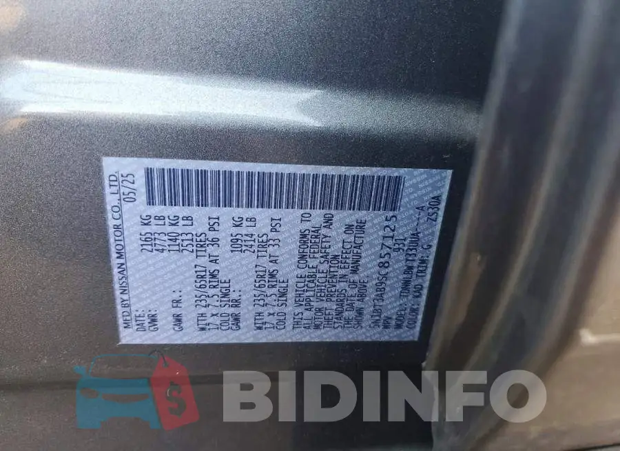 5N1BT3AB9SC857125 Photo# 13