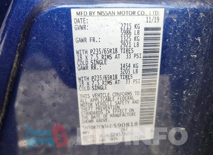 5N1DR2CN5LC590818 Photo# 12