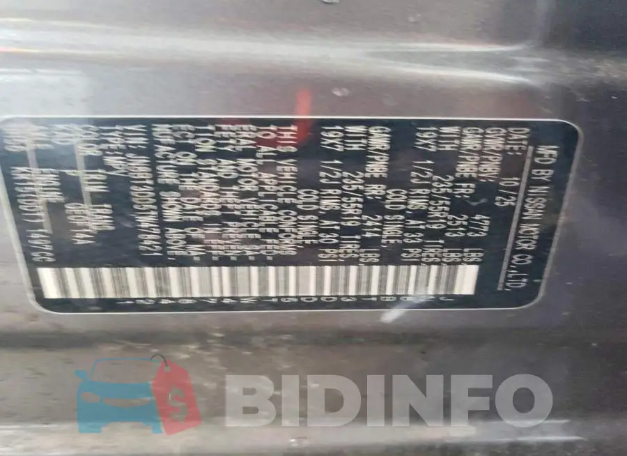 JN8BT3DD5TW478421 Photo# 14