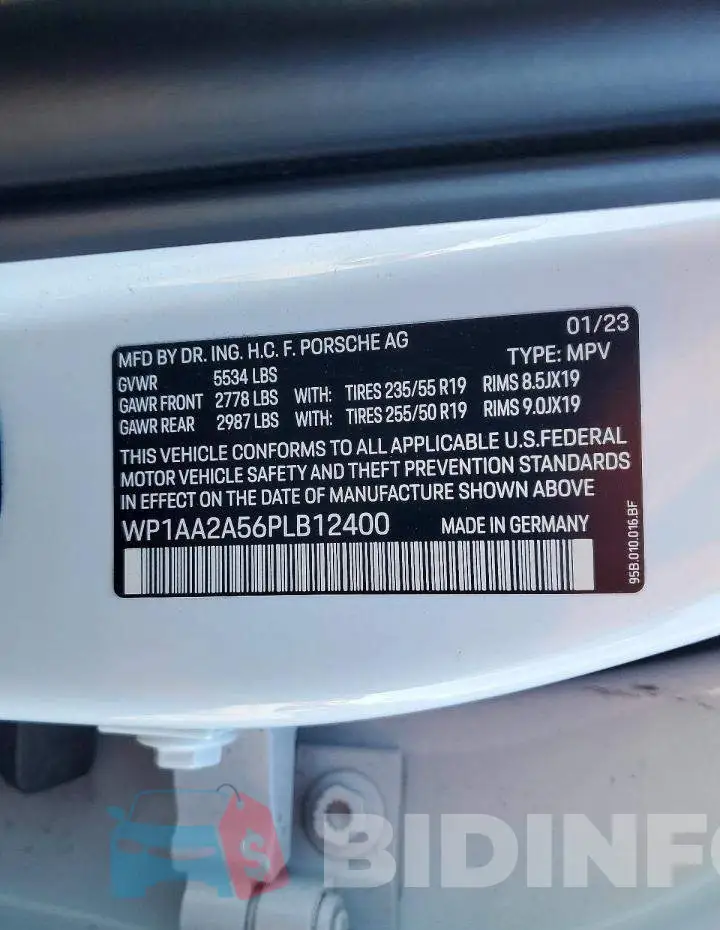 WP1AA2A56PLB12400 Photo# 13