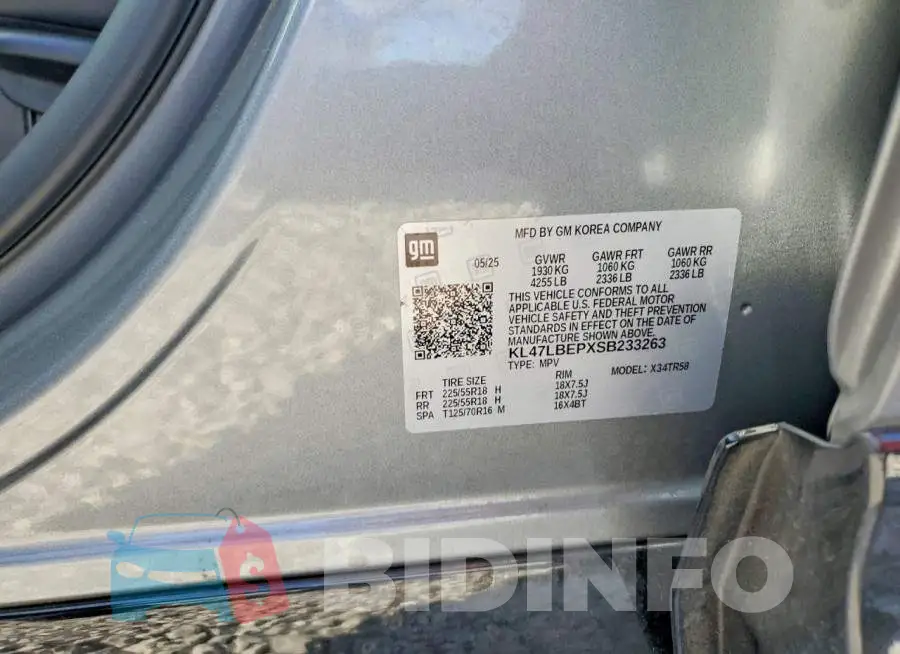 KL47LBEPXSB233263 Photo# 13