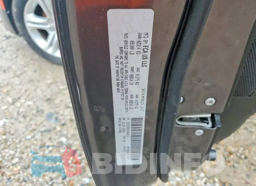 2C3CDXBG6HH584016 Photo# 12