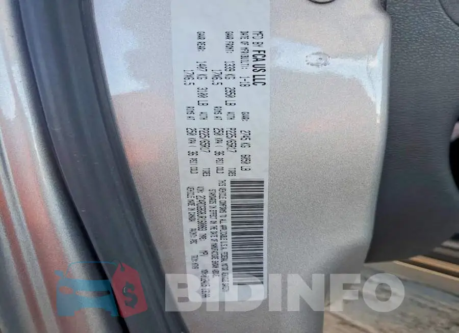 2C4RDGBG8JR160083 Photo# 13