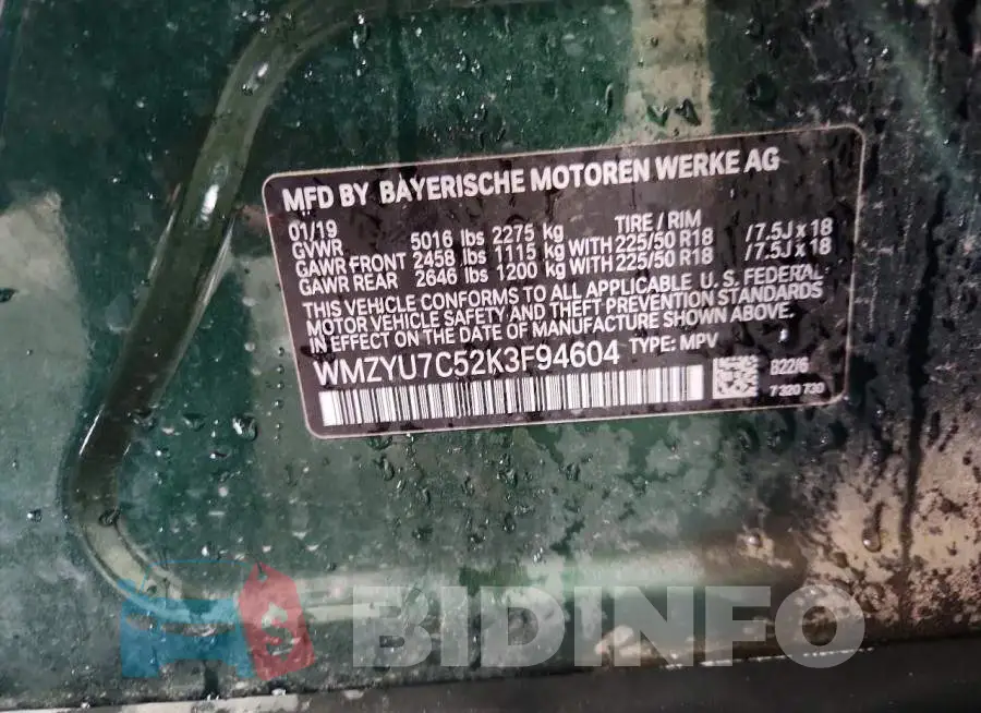 WMZYU7C52K3F94604 Photo# 13