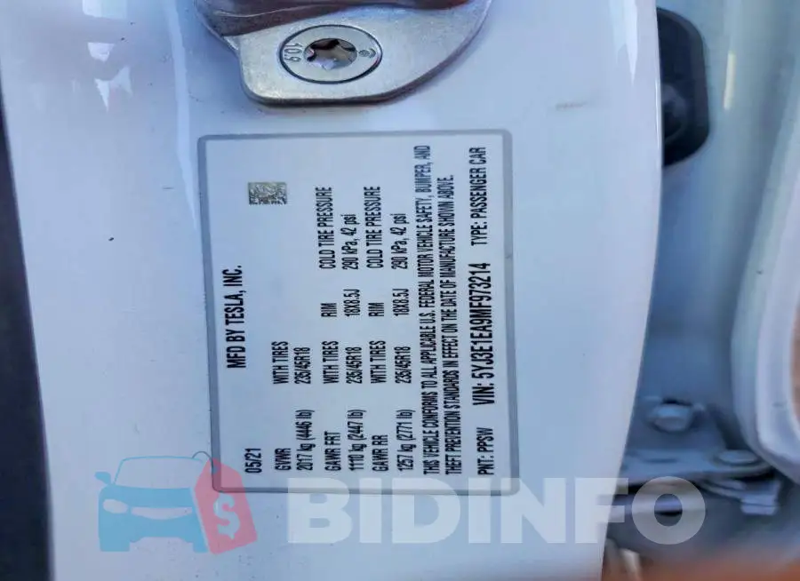 5YJ3E1EA9MF973214 Photo# 12
