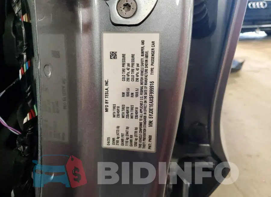 5YJ3E1EAXSF999916 Photo# 13