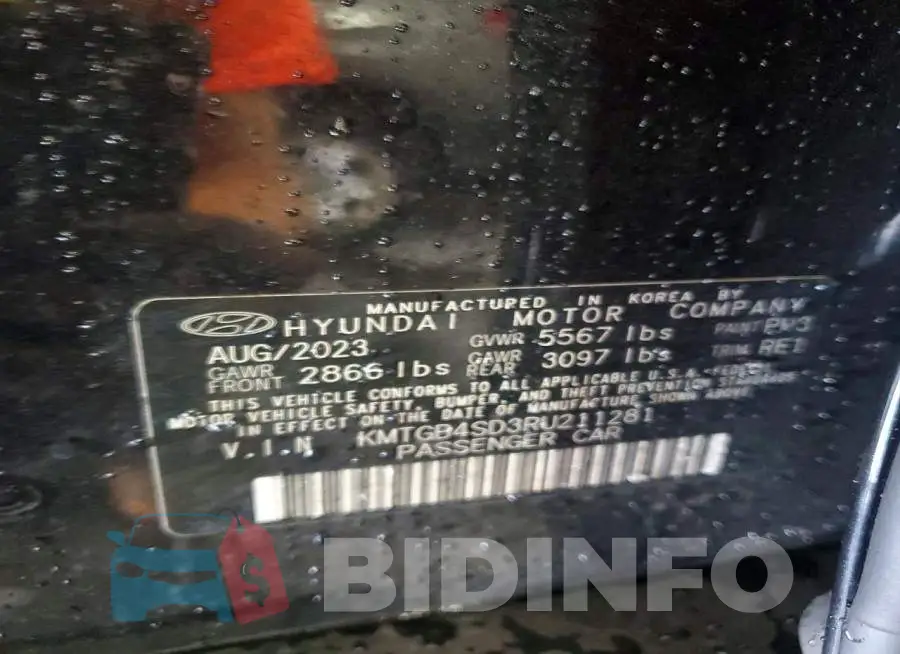 KMTGB4SD3RU211281 Photo# 13