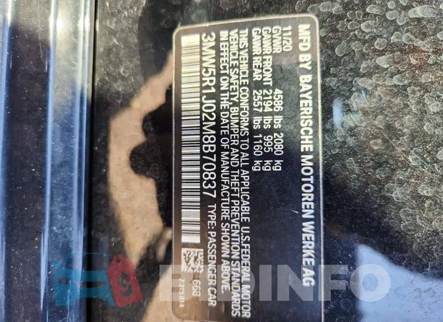 3MW5R1J02M8B70837 Photo# 12