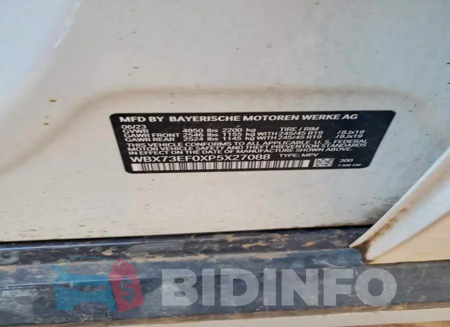 WBX73EF0XP5X27088 Photo# 12