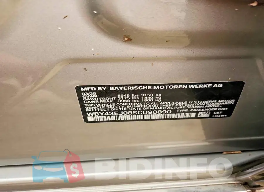 WBY43EJ08SCU98890 Photo# 12