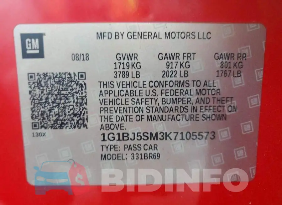 1G1BJ5SM3K7105573 Photo# 12