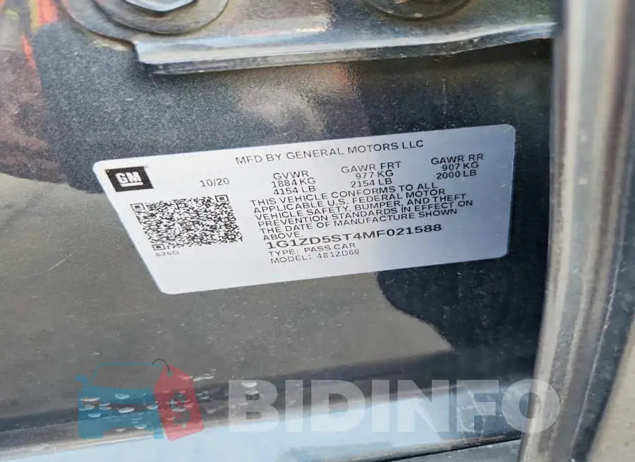 1G1ZD5ST4MF021588 Photo# 13