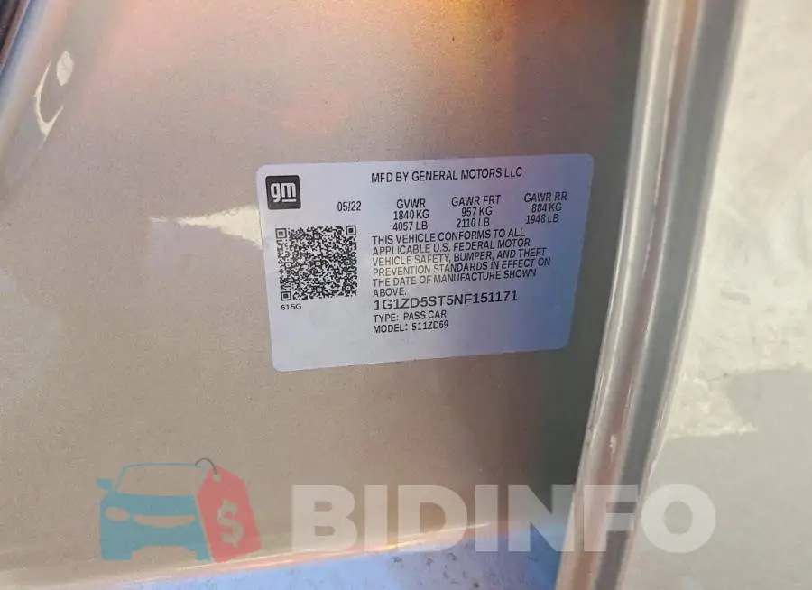 1G1ZD5ST5NF151171 Photo# 12