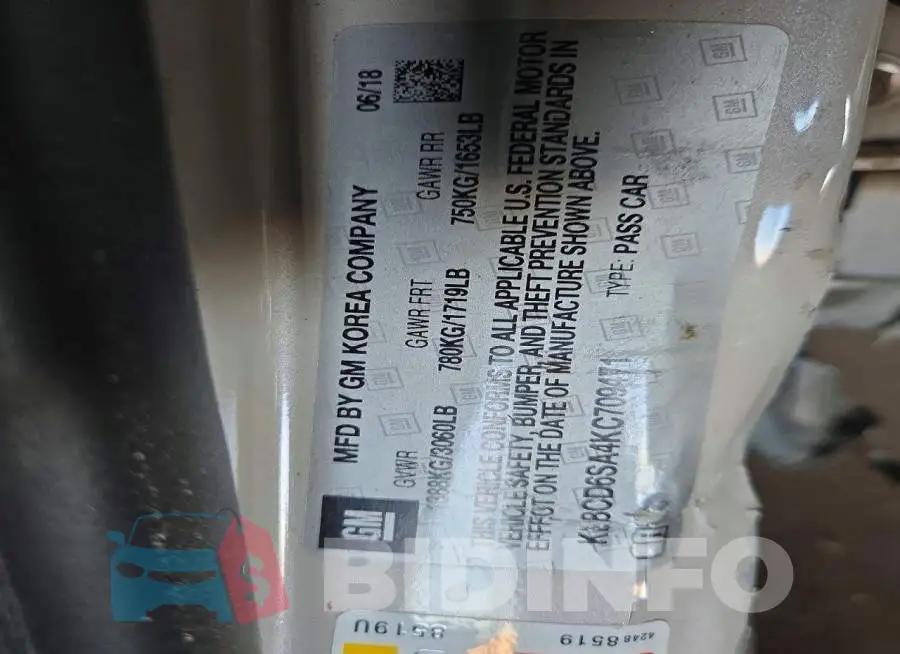 KL8CD6SA4KC709471 Photo# 13