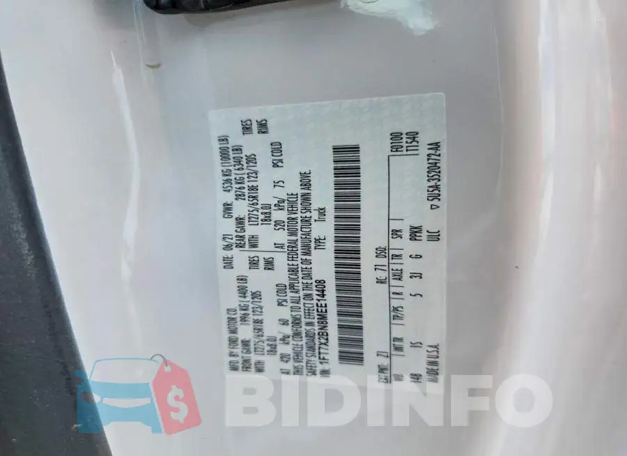 1FT7X2BN8MEE14408 Photo# 12