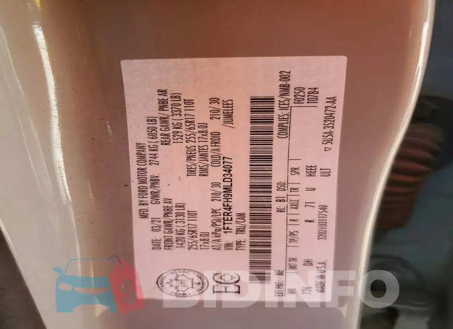 1FTER4FH9MLD34077 Photo# 12