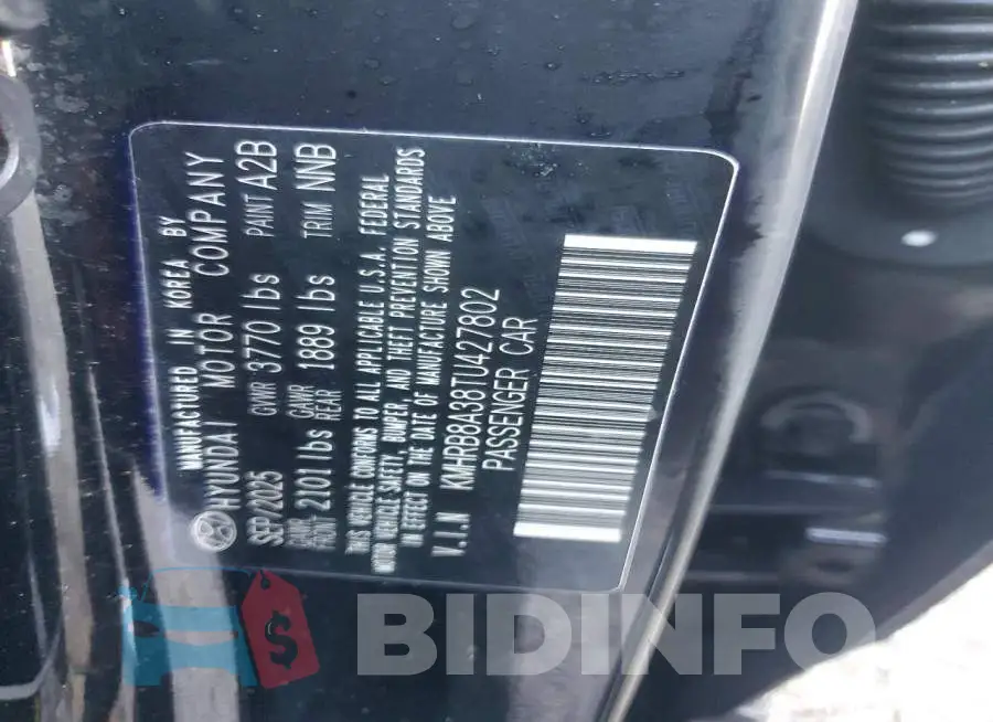 KMHRB8A38TU427802 Photo# 12