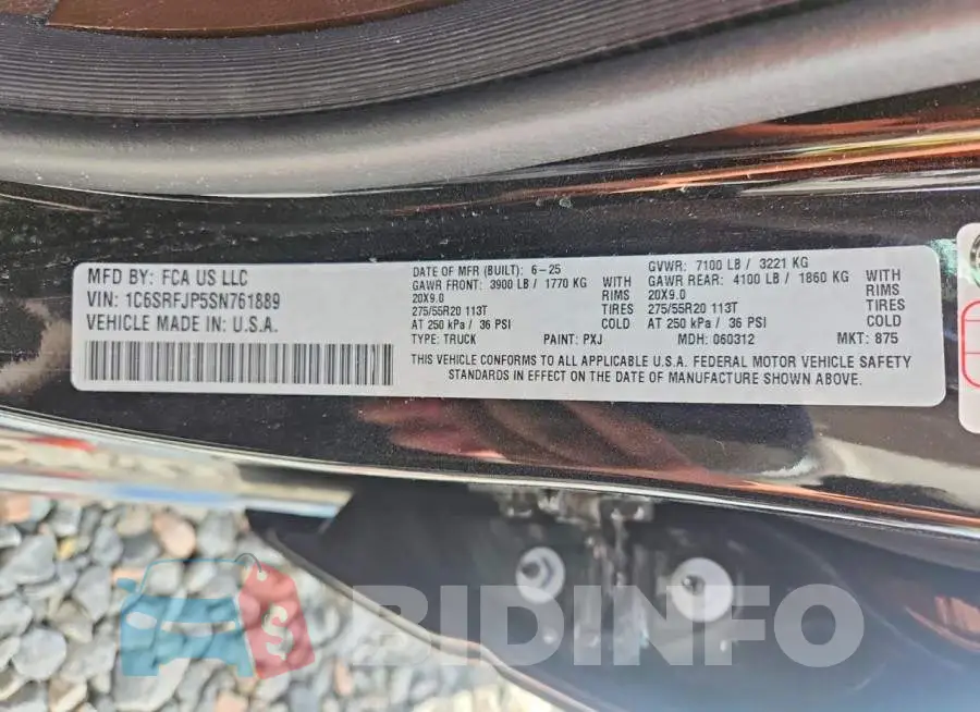 1C6SRFJP5SN761889 Photo# 12
