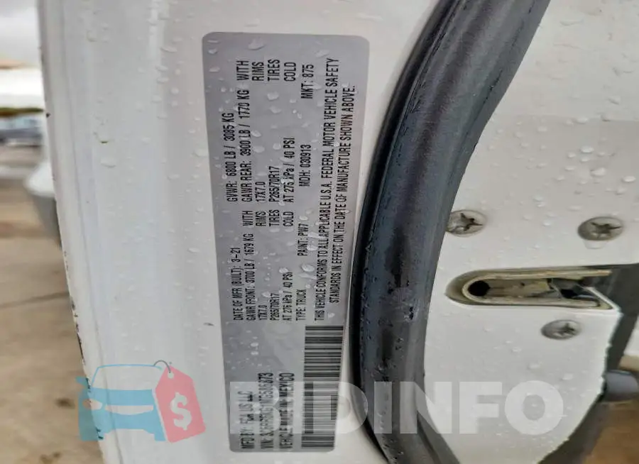 3C6RR6KG1MG586873 Photo# 13