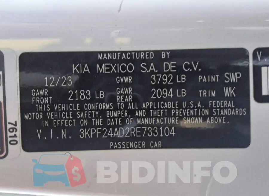3KPF24AD2RE733104 Photo# 13