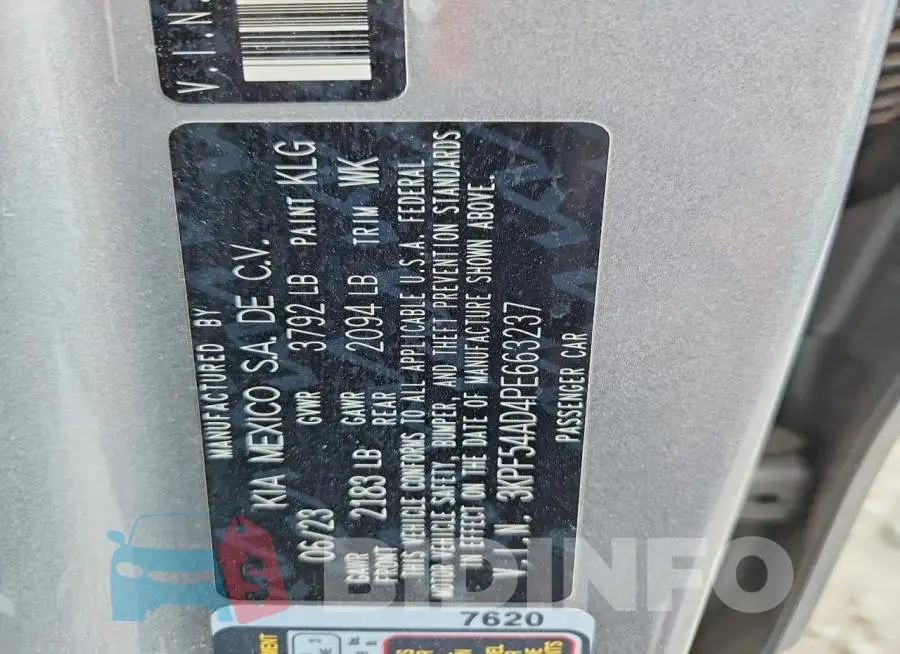 3KPF54AD4PE663237 Photo# 12