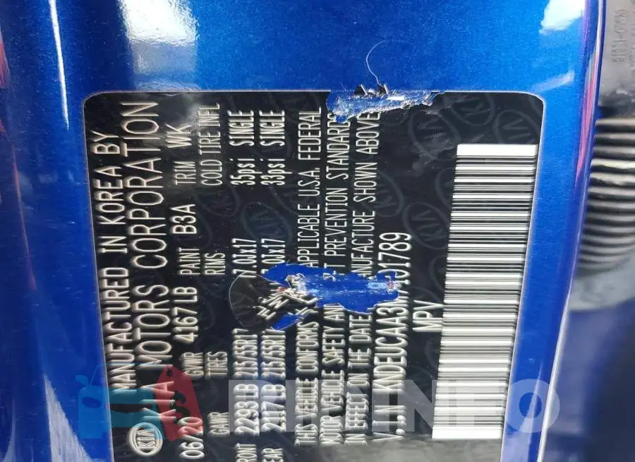 KNDEUCAA3M7101789 Photo# 13