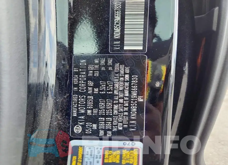 KNDMB5C19M6667830 Photo# 13