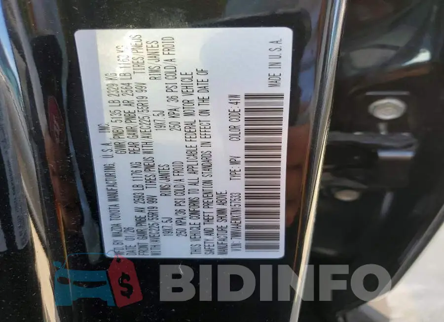 7MMVAAEWXTN157533 Photo# 13