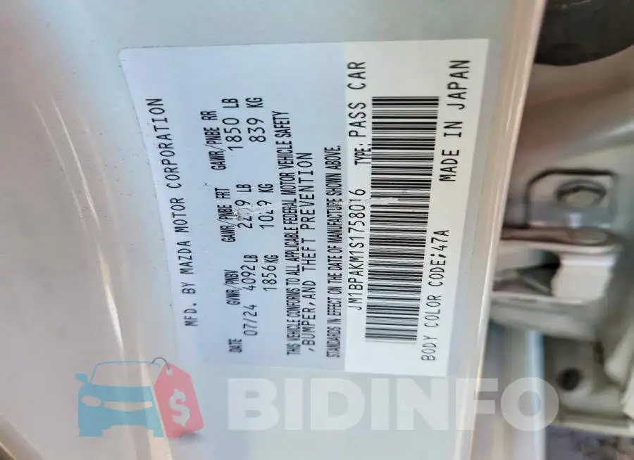 JM1BPAKM1S1758016 Photo# 12