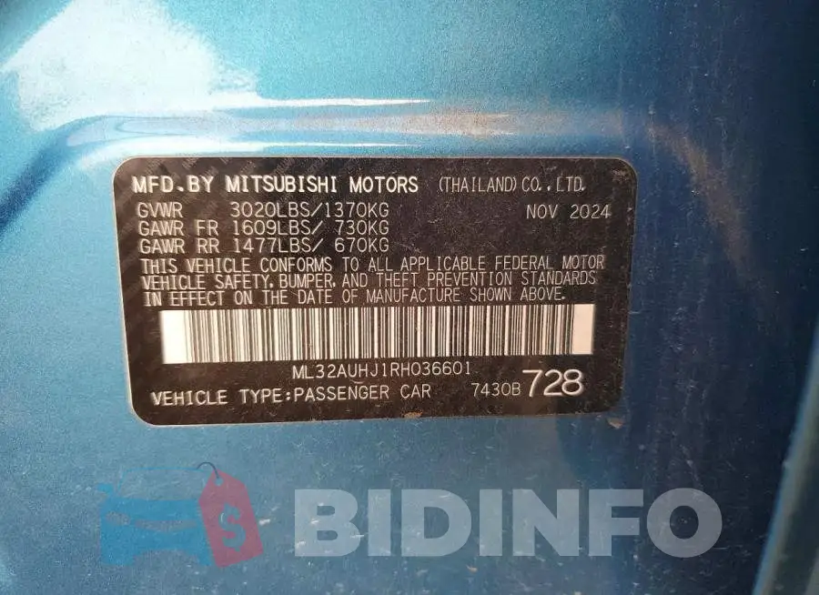 ML32AUHJ1RH036601 Photo# 12