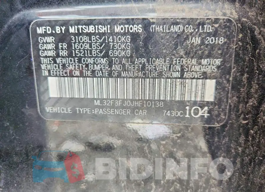 ML32F3FJ0JHF10138 Photo# 13