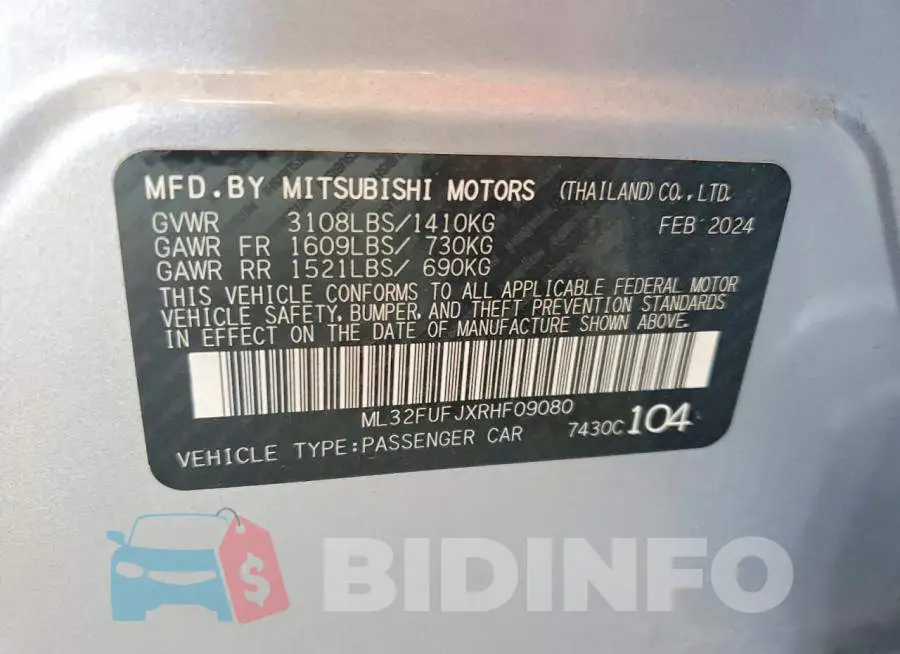 ML32FUFJXRHF09080 Photo# 12