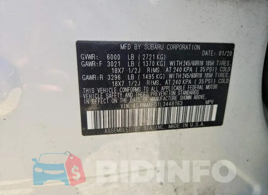 4S4WMAFD1L3448163 Photo# 13