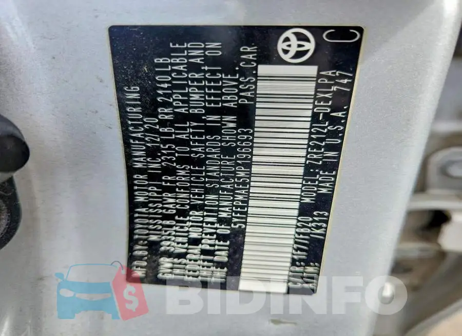 5YFEPMAE5MP196693 Photo# 12