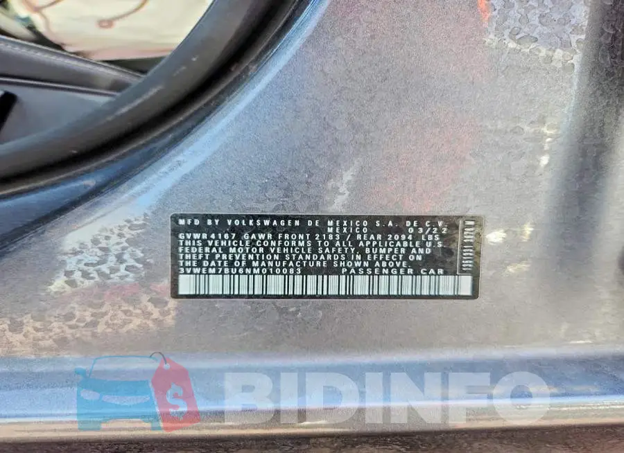 3VWEM7BU6NM010083 Photo# 12