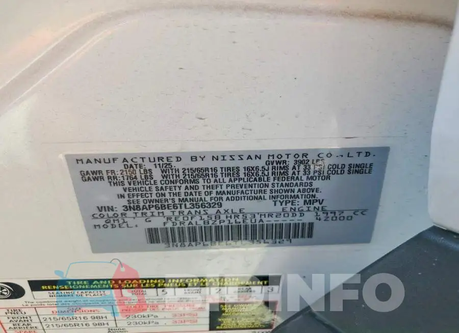 3N8AP6BE6TL356329 Photo# 13