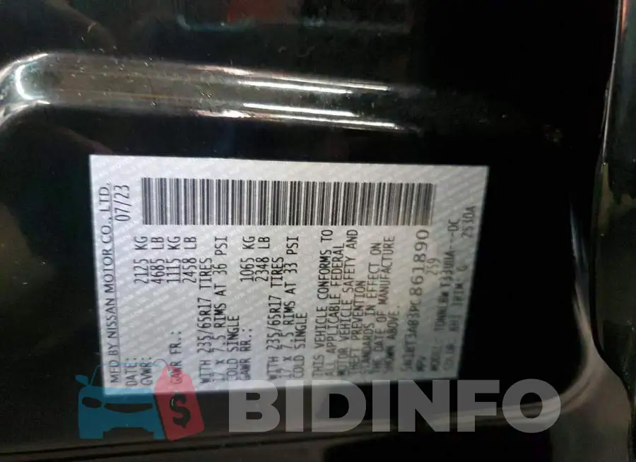 5N1BT3AB3PC861890 Photo# 12