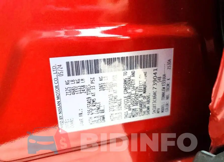 5N1BT3CB6RC739041 Photo# 14