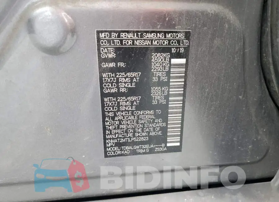 KNMAT2MT1LP522823 Photo# 13