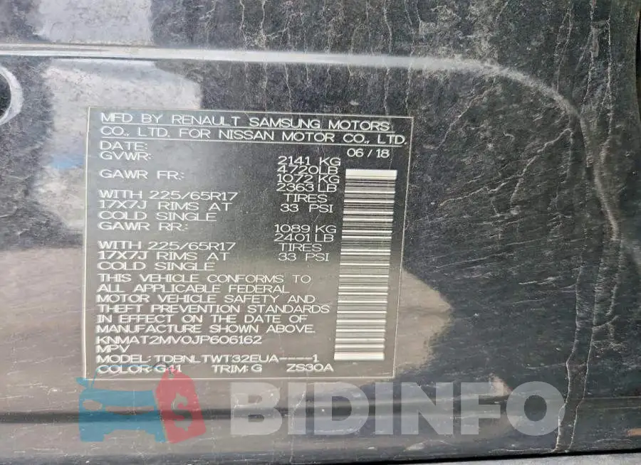 KNMAT2MV0JP606162 Photo# 13
