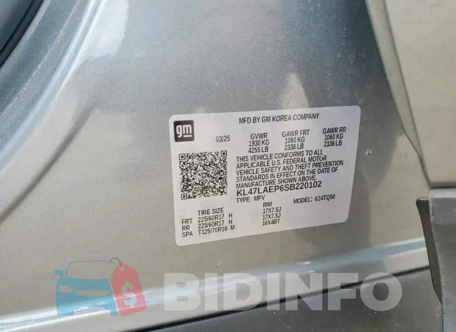 KL47LAEP6SB220102 Photo# 13