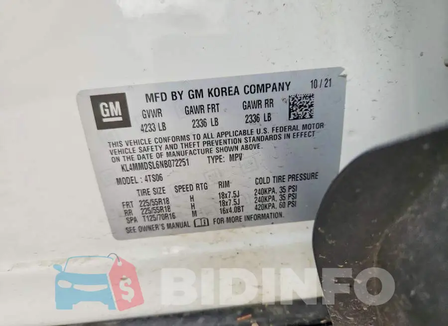 KL4MMDSL6NB072251 Photo# 12
