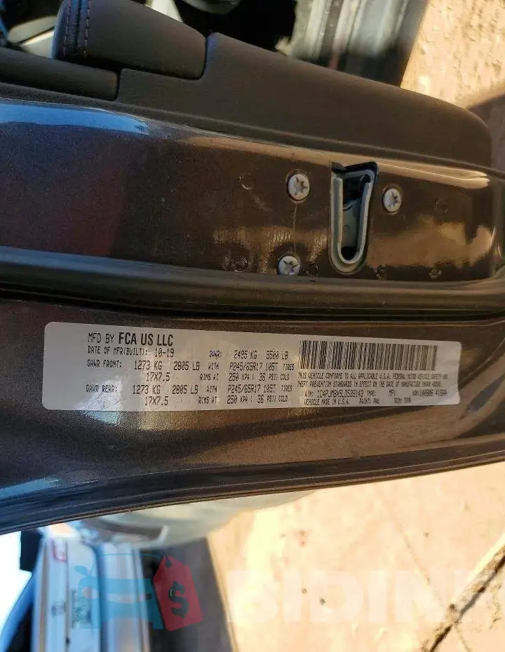 1C4PJMBX5LD539143 Photo# 13