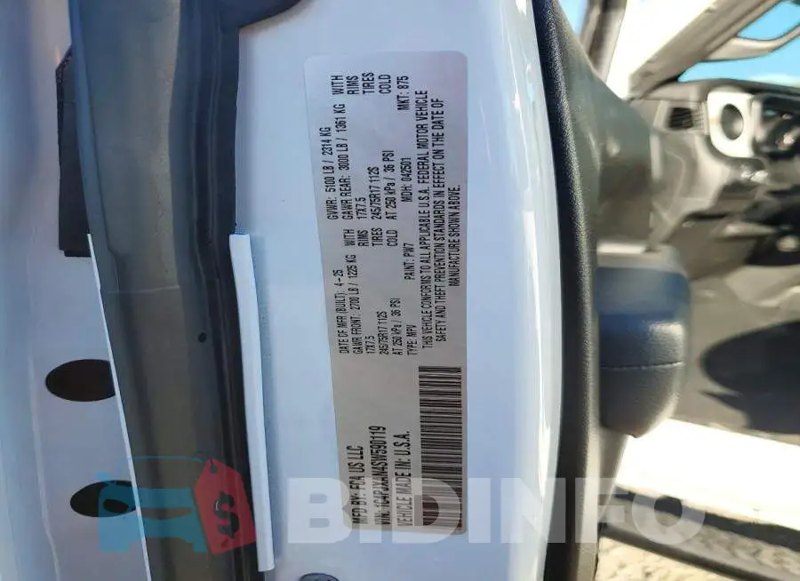 1C4PJXAN4SW590119 Photo# 13