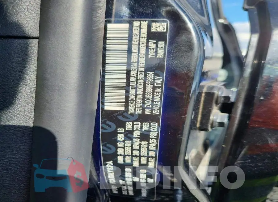 ZACCJBBB8HPF96954 Photo# 12