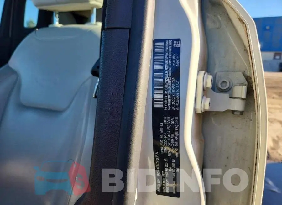 ZACCJBDB6HPG10881 Photo# 13