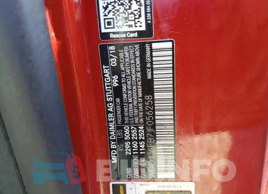 WDD1J6FB7JF056258 Photo# 12