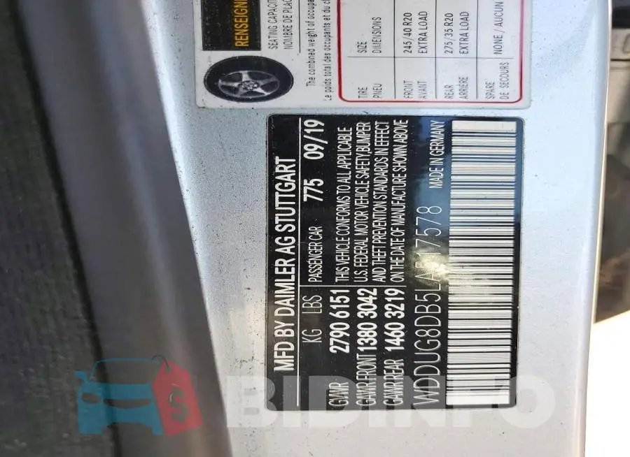 WDDUG8DB5LA517578 Photo# 12